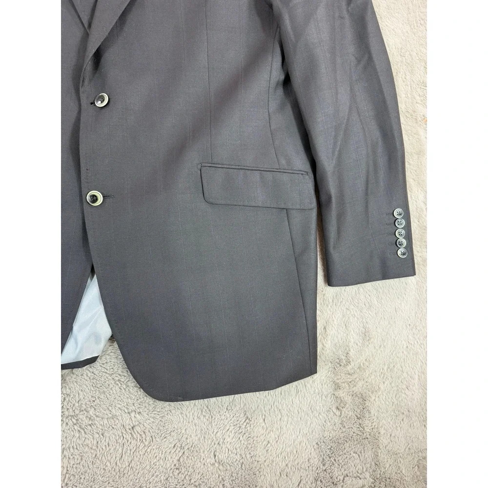 Sergio‎ Valentino Men's 48L Amaretto Wool Blazer Italy Business Career Winter